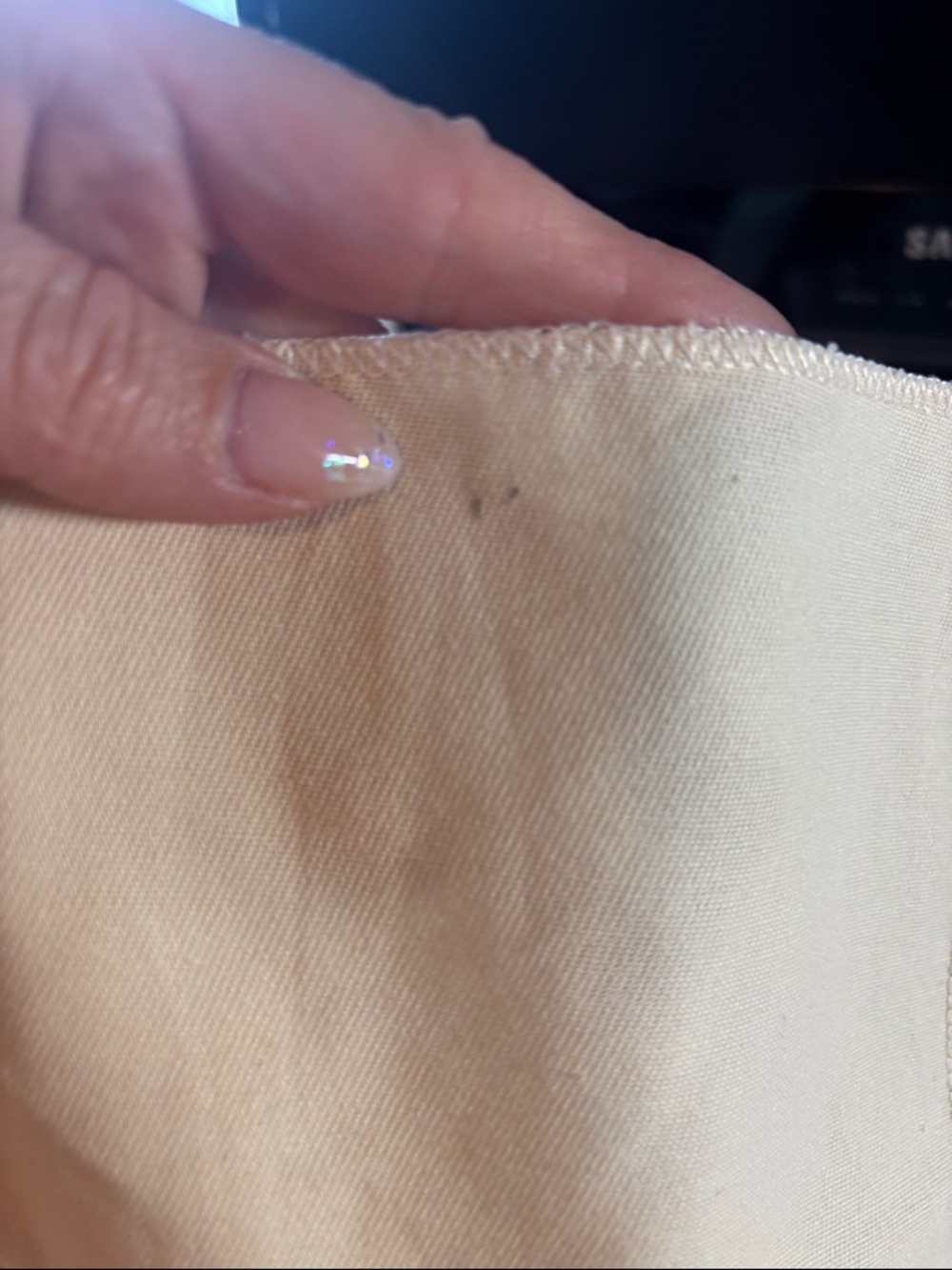 Louis Vuitton Beige and Black Logo Storage Dust Bag - Picture 6 of 7